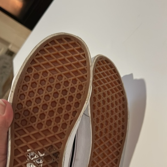 Vans Ferocious Flames Red Hi Top Sneakers - Picture 8 of 12